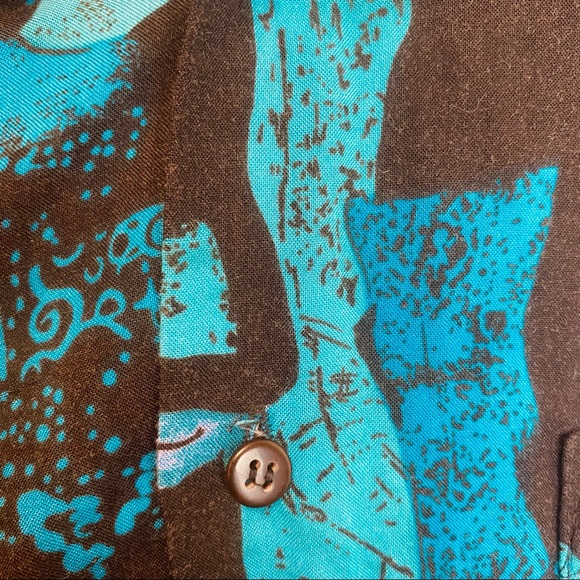 Vintage Montello XL Button up flowy shirt. - Picture 11 of 11